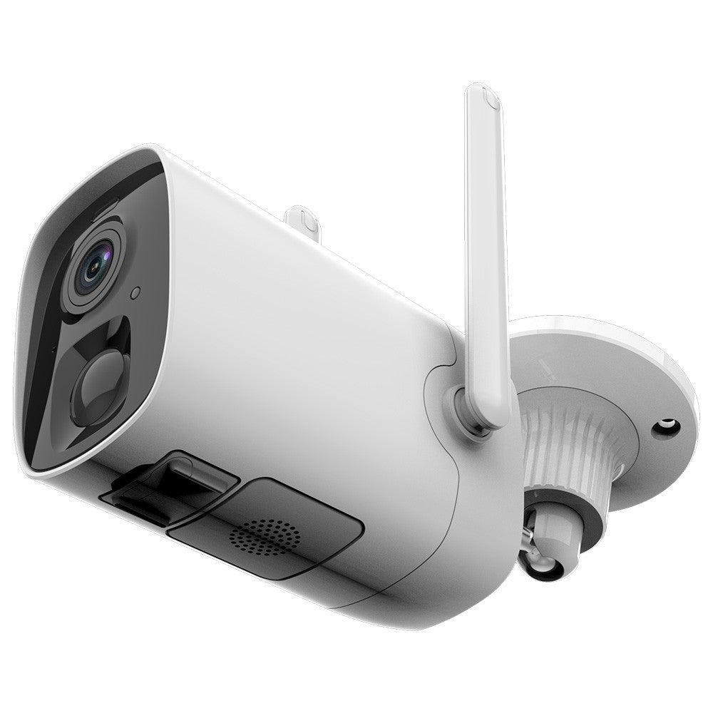 Wlan-Bullet-Kamera 2MP, 3,3 mm fix, IR 7m, weiß